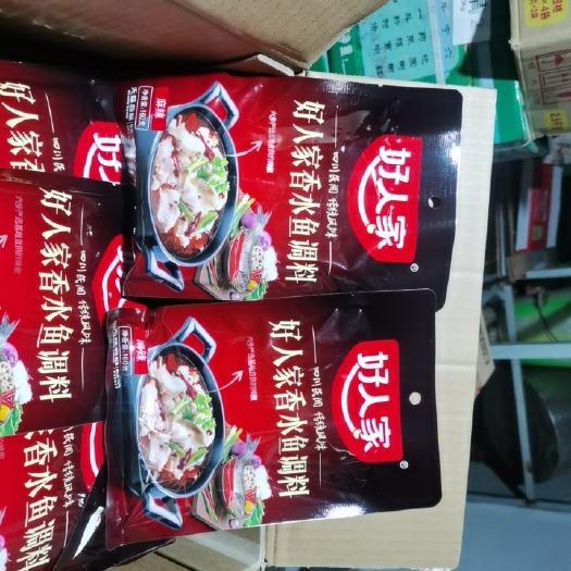 雅安调味料 好人家香水鱼调料160g×40袋