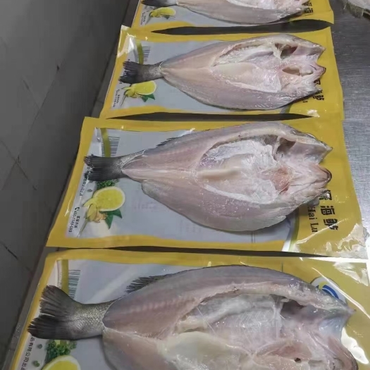  三去开背海鲈鱼  个个蒜瓣肉