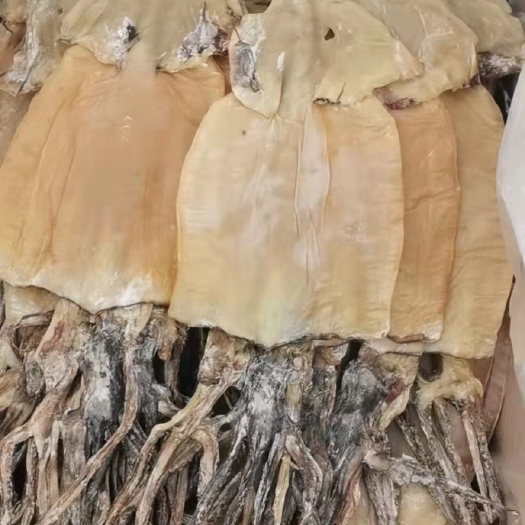 广州深海鱿鱼干，非常漂亮，干度好