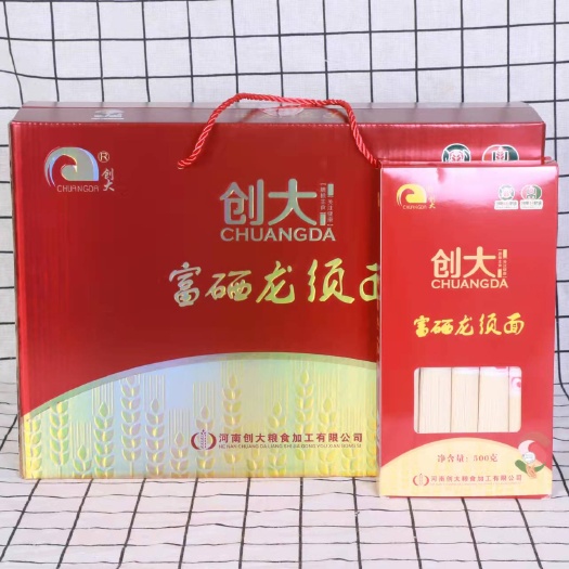 鲁山县 富硒龙须面500g/9盒装