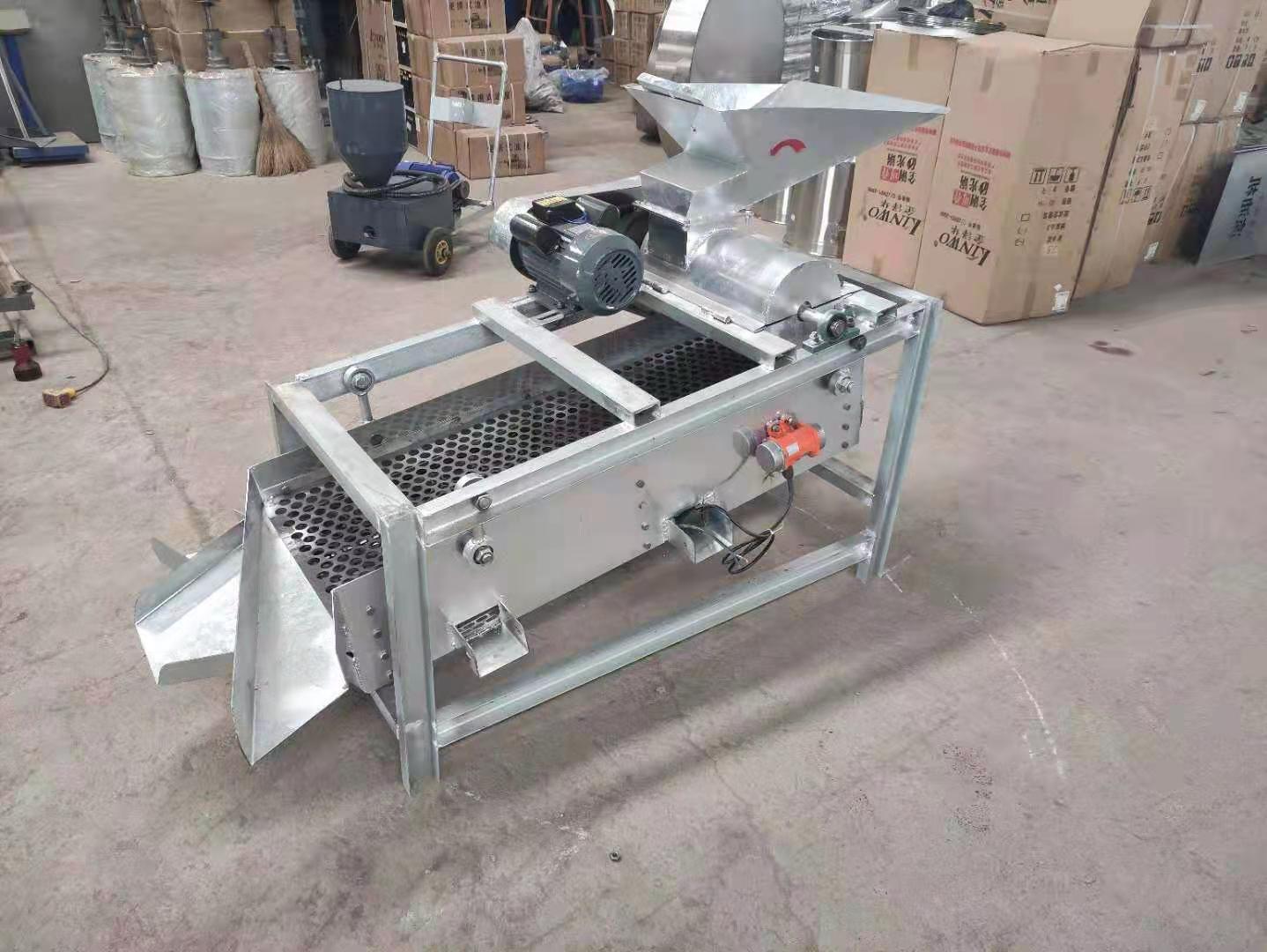 茶籽脱壳机青茶果剥壳机自动分离干湿果可用破损率低型号多