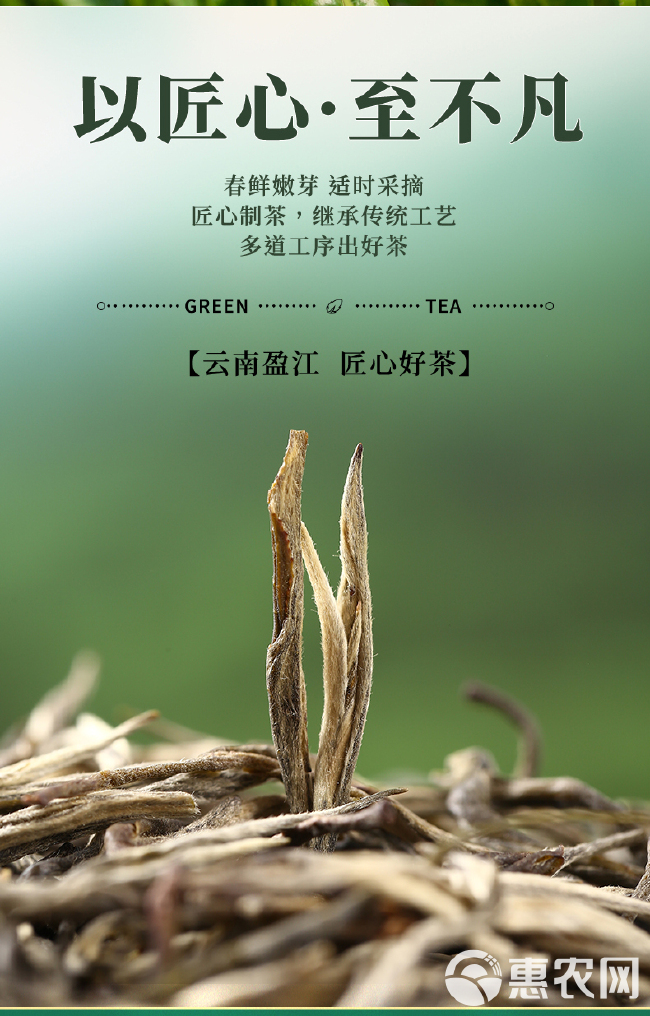 云南勐弄山香茗绿茶高山云雾绿茶礼盒(100克*2盒装)