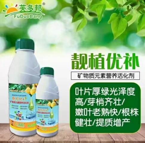 普宁市 芙多邦优补矿物质元素营养液果树黄化叶片转绿增强抗力叶面肥