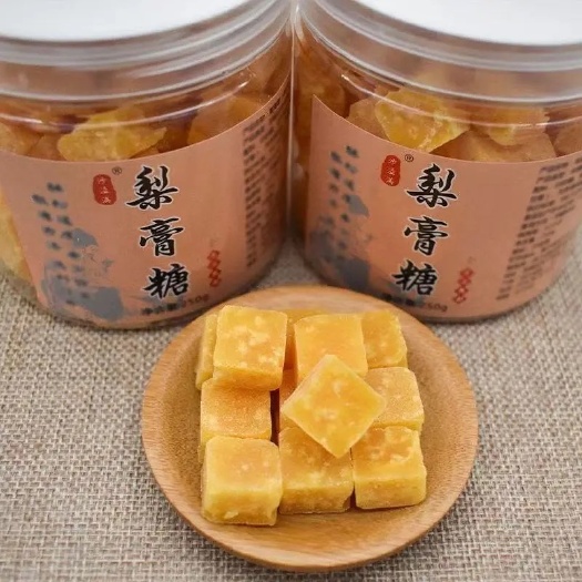 成都百草梨膏糖 江湖地摊展会瓶装梨膏糖 薄荷味润喉糖果零食批发
