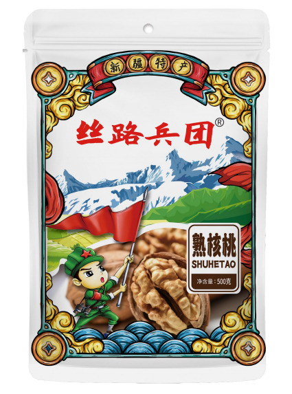 西安 新疆特产军农食品核桃袋装
