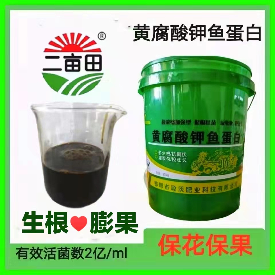 微量元素水溶肥 黄腐酸钾鱼蛋白水溶肥