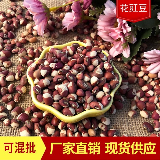 花豇豆批发 姜豆饭豆 花豆八宝粥原料花江豆五谷杂粮红豇豆袋