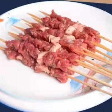惠民县厂家直销牛肉串，一手货源，物美价廉。量大从优
