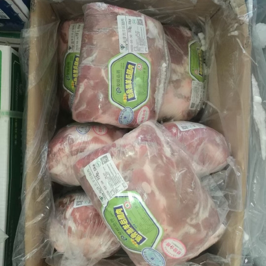 郑州羊肉类 纯干带羊霖羔羊后腿肉
