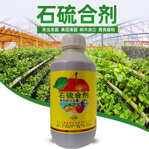 荥阳市农药石硫合剂整箱蚧壳虫果树叶螨白粉病清园剂杀菌杀螨剂