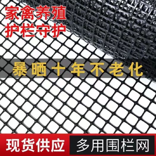 加厚塑料网养鸡鸭鹅漏粪网果园鱼塘防护隔离网育