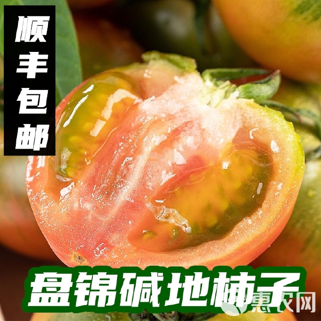 铁柿子 辽宁盘锦碱地柿子西红柿精品一级果特级果3斤/5斤顺丰