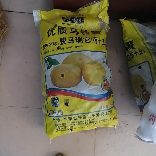 石家庄 栾城桥西蔬菜种子经销部购买的土豆种子