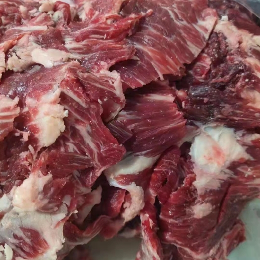 阳信县纯干牛碎肉，工厂直销，无骨头无筋，瘦肉率高，炒菜，绞陷必