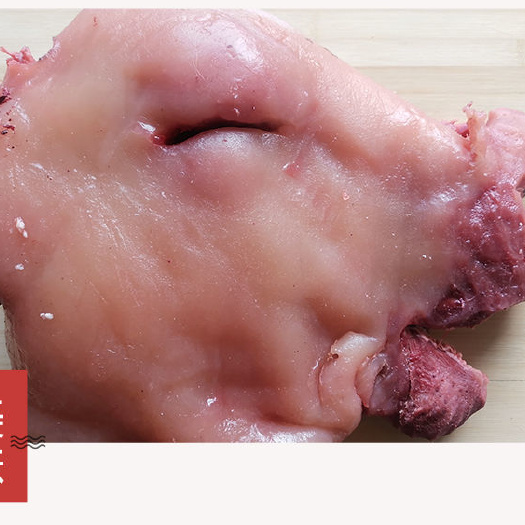 文水县新鲜冷冻正宗清真黄牛熟牛头肉脸带皮商用全熟带皮杂去骨原味批