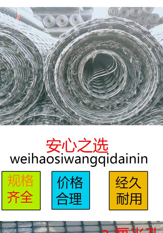 土工格栅塑料平网养殖网围栏网户外围网养鸡网隔离网防护网护栏