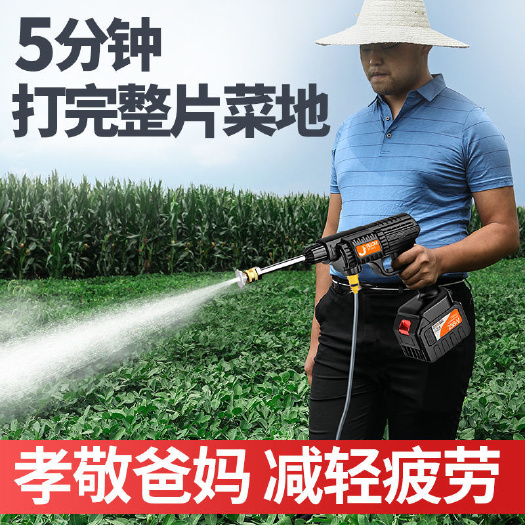 东阳市友迈电动喷雾器农用农药消毒打药机锂电喷水枪水泵洗车机洗车神