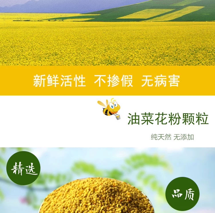 青海花粉油菜花粉养蜂包邮正品喂蜂专用代用饲料中蜂花粉专喂蜂粮