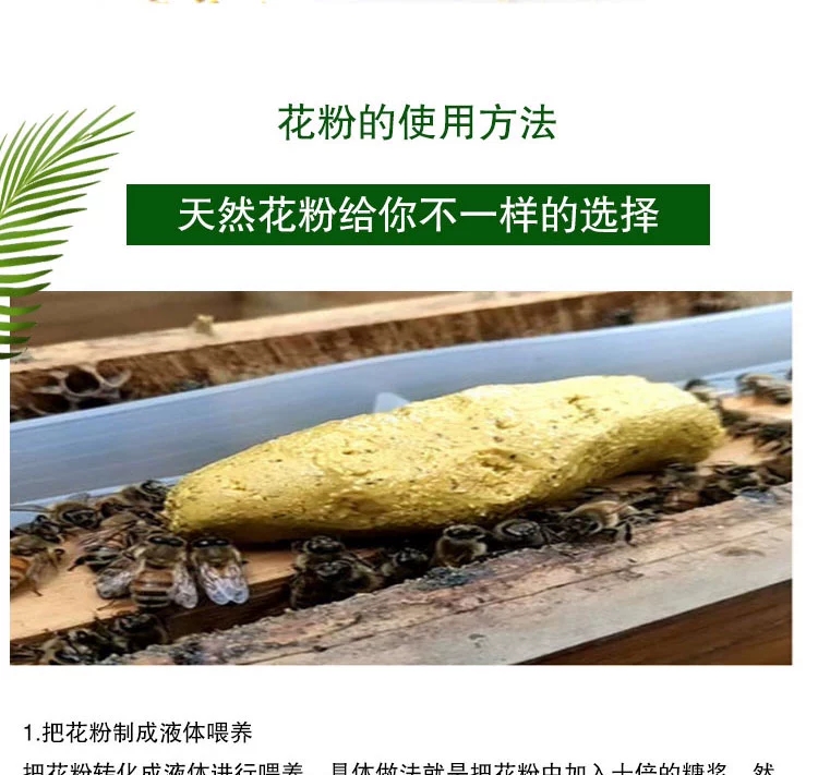 青海花粉油菜花粉养蜂包邮正品喂蜂专用代用饲料中蜂花粉专喂蜂粮