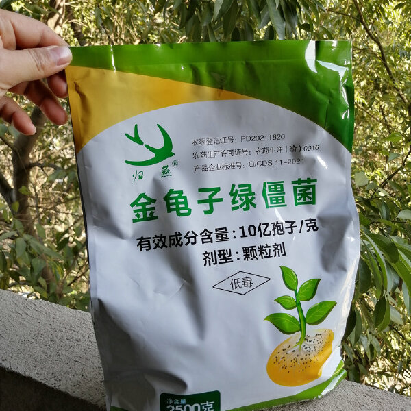 微生物菌剂 生物杀虫剂地下害虫专用金龟子绿僵菌颗粒剂生态农业专用