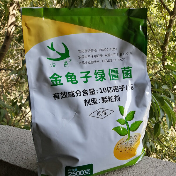 微生物菌剂 生物杀虫剂地下害虫专用金龟子绿僵菌颗粒剂生态农业专用