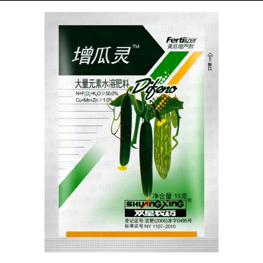 大量元素水溶肥 增瓜灵  黄瓜、苦瓜增瓜灵