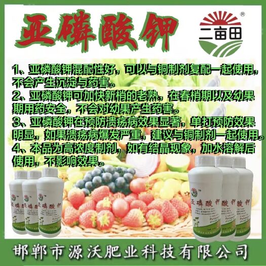 邯郸叶面肥 亚磷酸钾:磷酸二氢钾水溶肥大量元素。