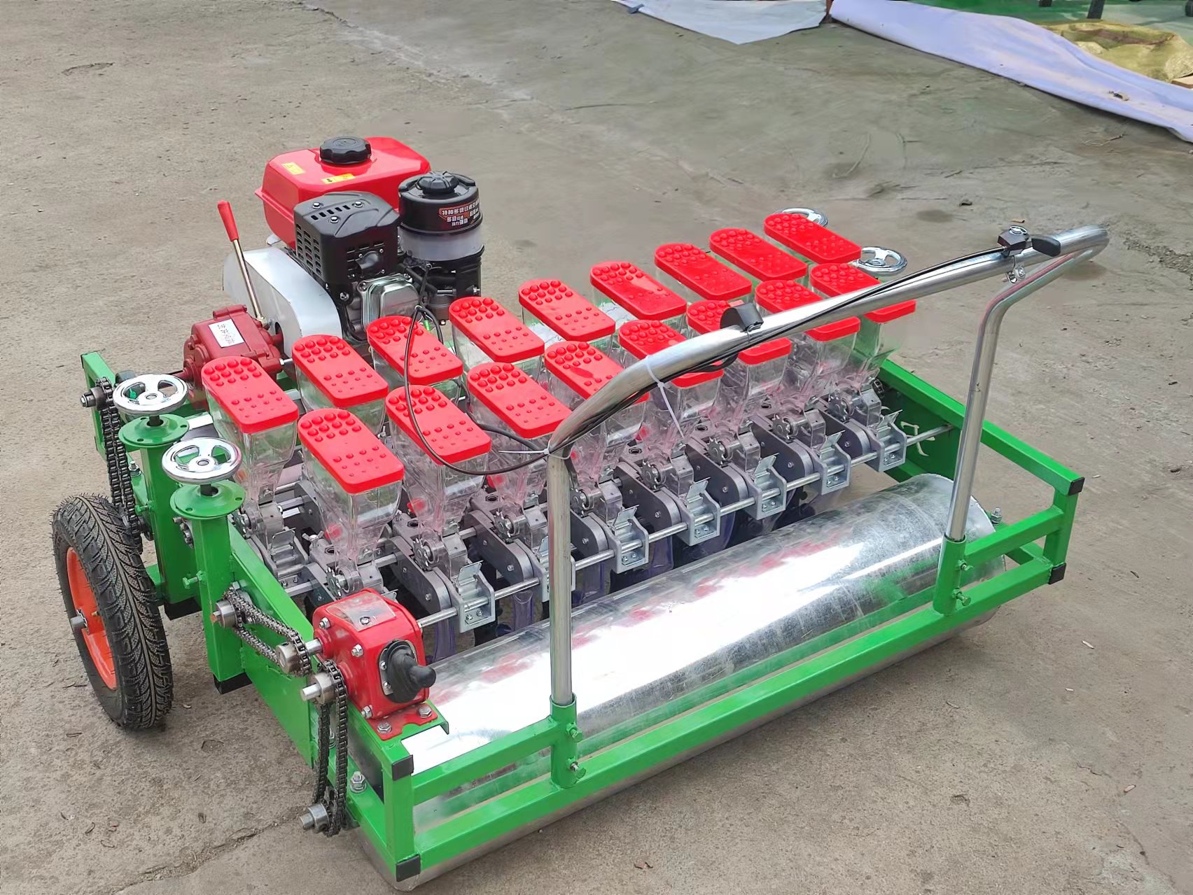 手推式多功能蔬菜播种机小青菜菠菜香菜精播机油菜芹菜韭菜播种机