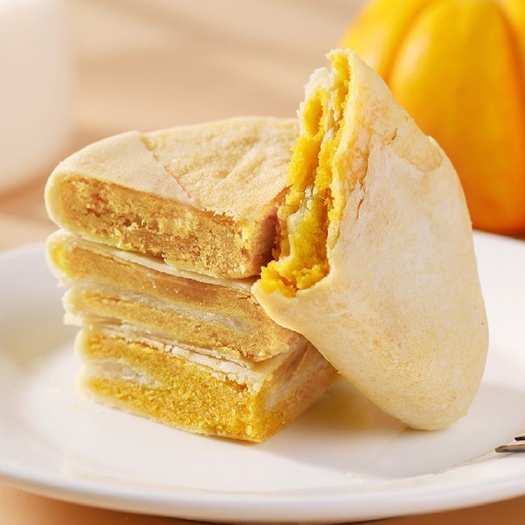 【轻脂轻卡】黄金南瓜饼