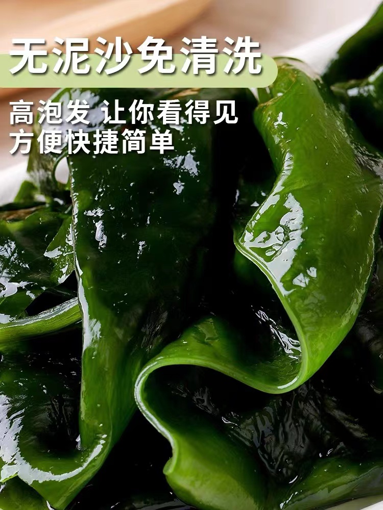 烘干裙带菜 嫩芽海白菜 批发零售 绿叶裙带