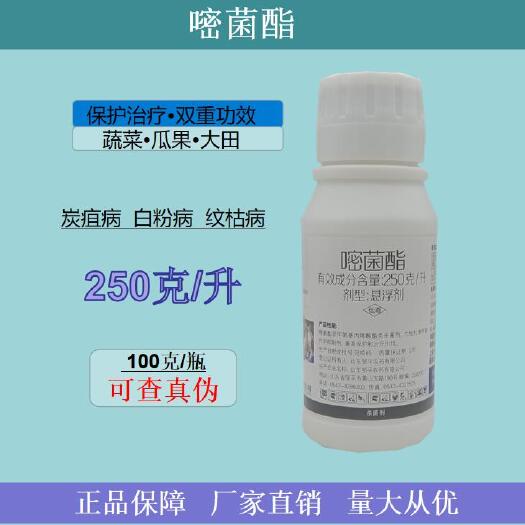 嘧菌酯叶斑病白粉病锈病纹枯病农用杀菌剂厂家直销