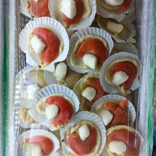 虾夷扇贝 大卵组合贝 组合夏夷贝扇贝