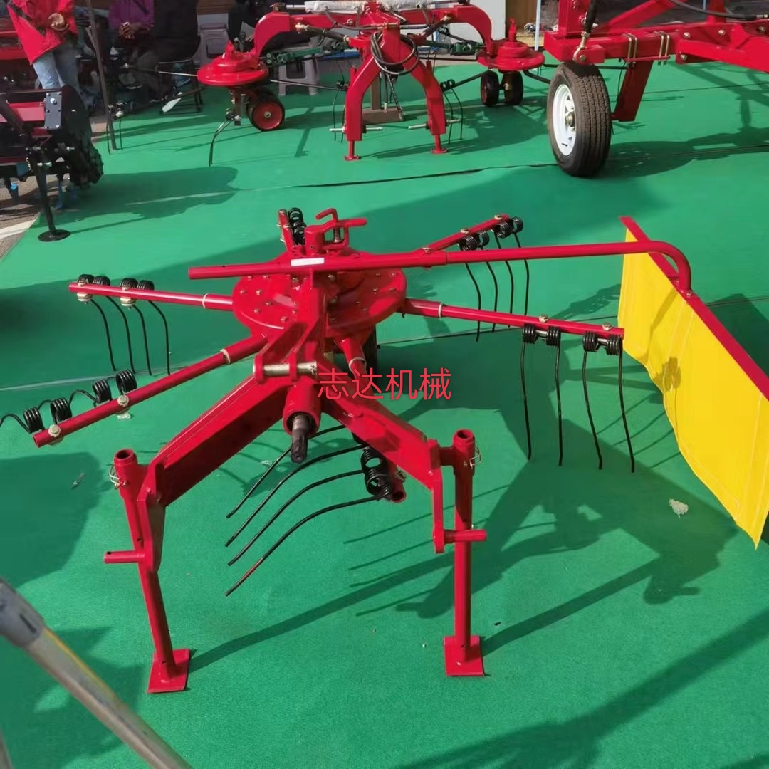 多功能摊晒机搂草机  拖拉机带牧草 小麦 摊晒搂草收获机