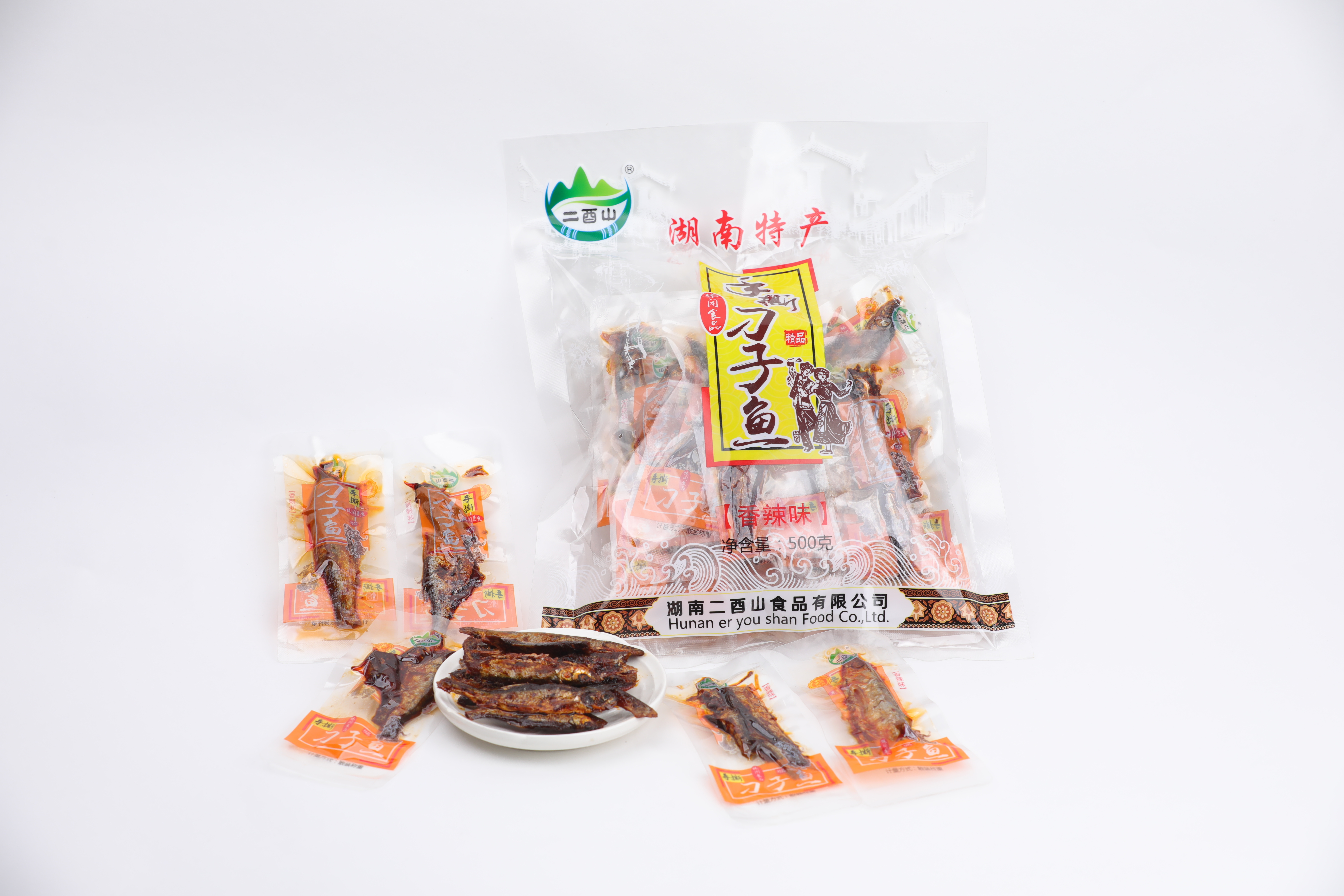 湖南沅陵县特产刁子鱼小鱼仔辣鱼干开袋即食500g