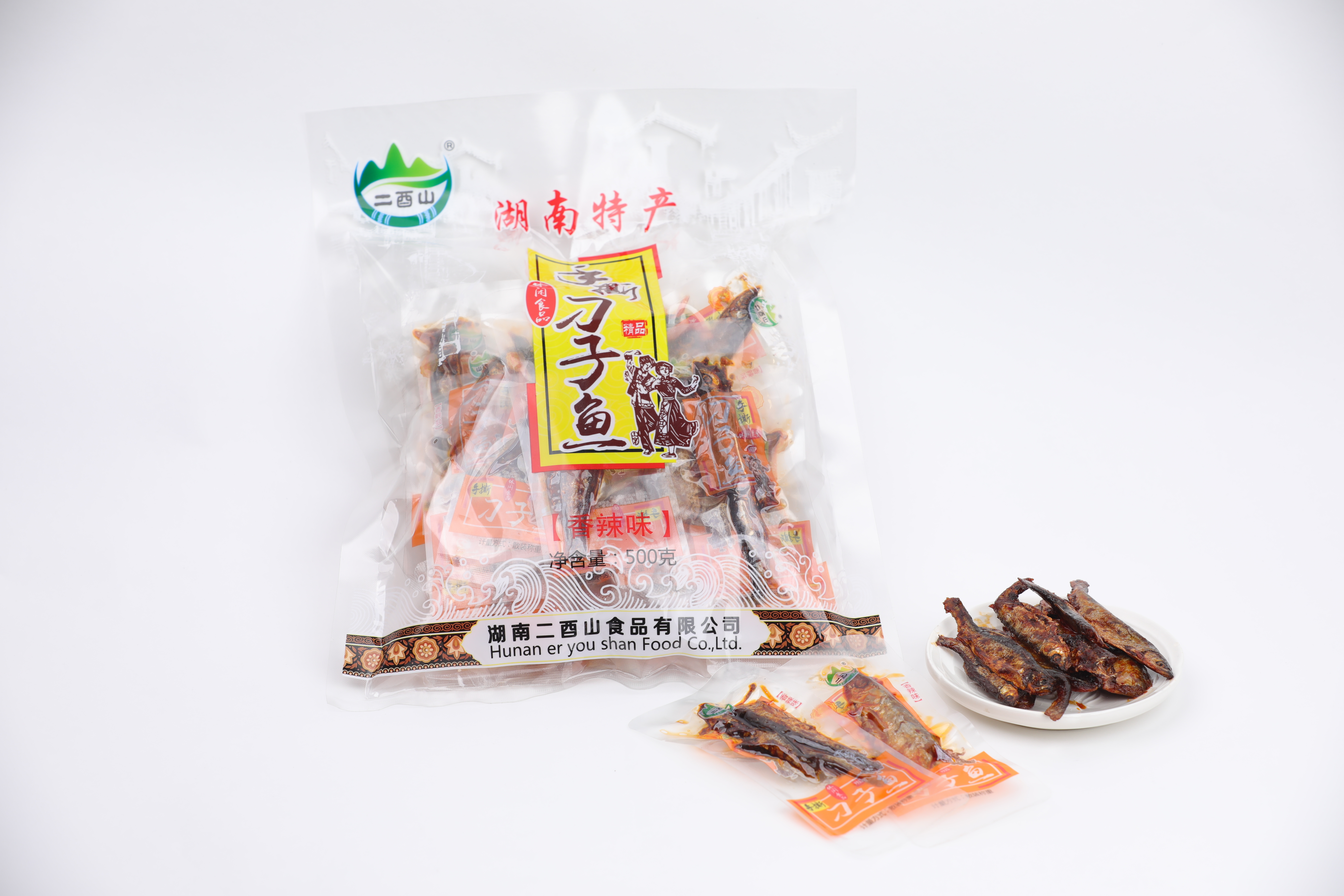 湖南沅陵县特产刁子鱼小鱼仔辣鱼干开袋即食500g