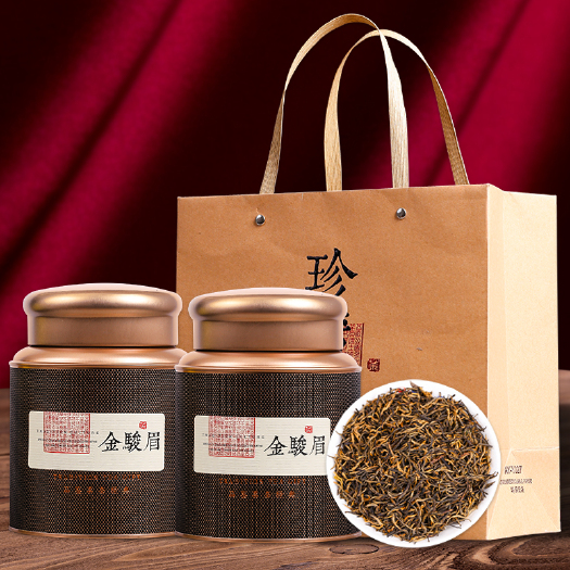 金骏眉红茶浓香型春茶2025新茶金骏眉罐装/礼盒装500g