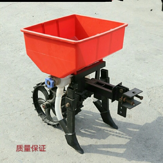 丽水微耕机专用施肥器 微耕机配件 大容量两行小麦施肥娄