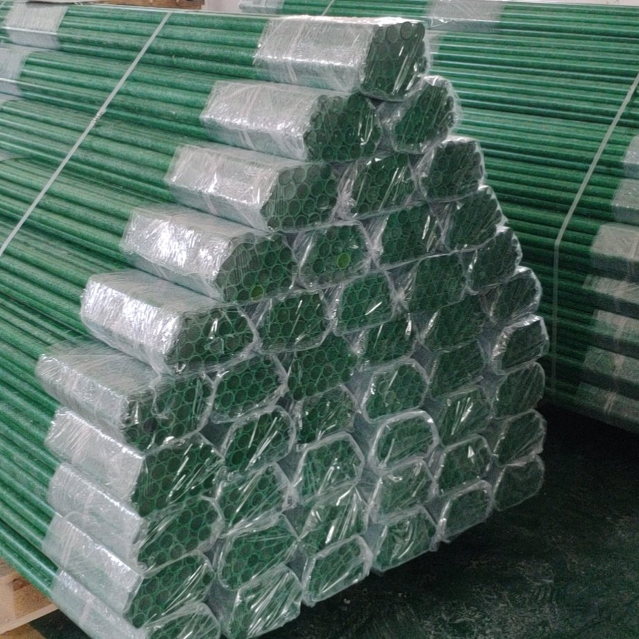 【厂家直销】树木支撑杆百香果支撑架玻璃纤维管农业包毡苗木爬