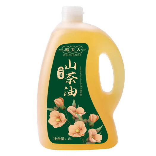 巴马县巴马纯山茶油5L/桶老茶籽油