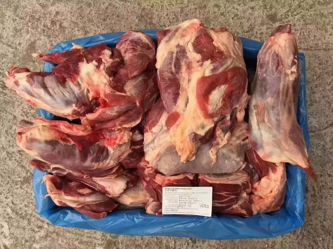 板凍牛腱子肉     前后混裝   精修無油