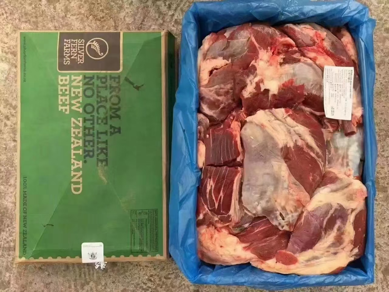 板凍牛腱子肉     前后混裝   精修無油