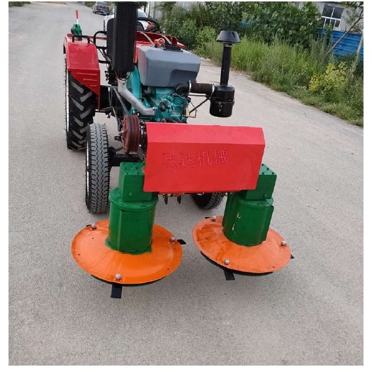 禹城市 圓盤割草機(jī)  單杠拖拉機(jī)配套前置圓盤收割苜蓿  牧草  艾草