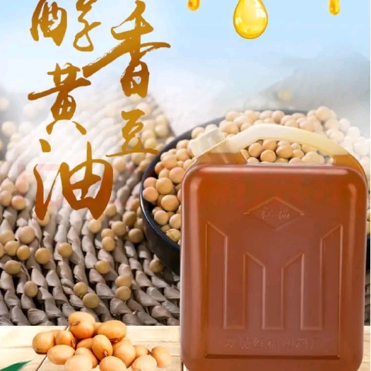 本溪大豆油，自己家作坊生产的豆油，大豆油