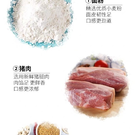 行唐县商用批发早餐早点速冻小笼包沙县小吃速食鲜肉包子冷冻面食素馅包