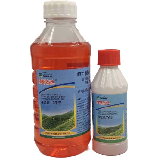 武汉草甘膦异丙胺盐 胜邦绿野杰达41%草甘磷除草剂烂根荒地杂草