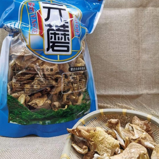 包邮东北大山元蘑干货冻蘑小黄蘑新货黑龙江小鸡炖蘑菇500g