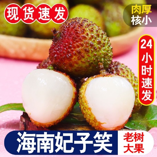 廉江市海南妃子笑荔枝新鲜现摘应当季孕妇水果味整箱大果顺丰包邮