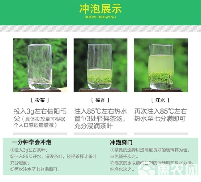 毛尖茶 信阳毛尖炒青绿茶24年雨前口粮茶产地茶场直销散装包邮