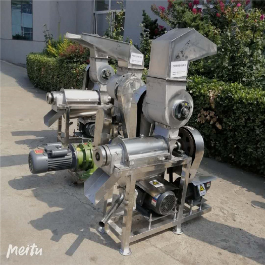 广州1.5吨大型螺旋榨汁设备南瓜榨汁机