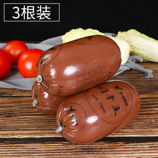 河北特产正宗小吃焖子王风味焖子肉糕灌肠卤味熟食香肠